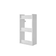 HOGA - Repisa Slim MDP 3 Nivel(es) 32x60x16 cm Blanco