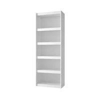 Estante Multi MDP 4 Nivel(es) 71x182x33 cm Blanco