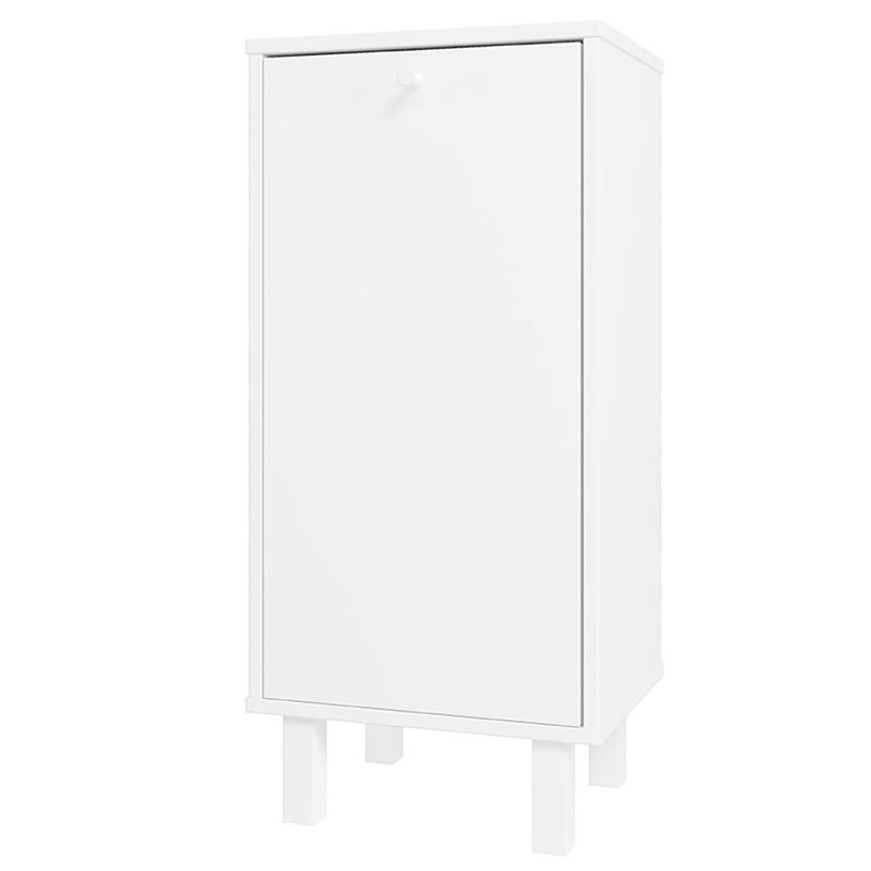 HOGA - Estante con Puerta HI MDP 1 Nivel(es) 38x83x30 cm Blanco