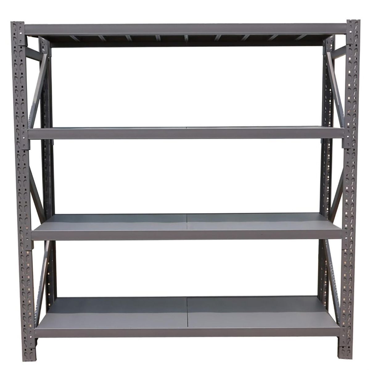 HOGA - Estante MDP 3 Nivel(es) 200x200x60 cm Gris