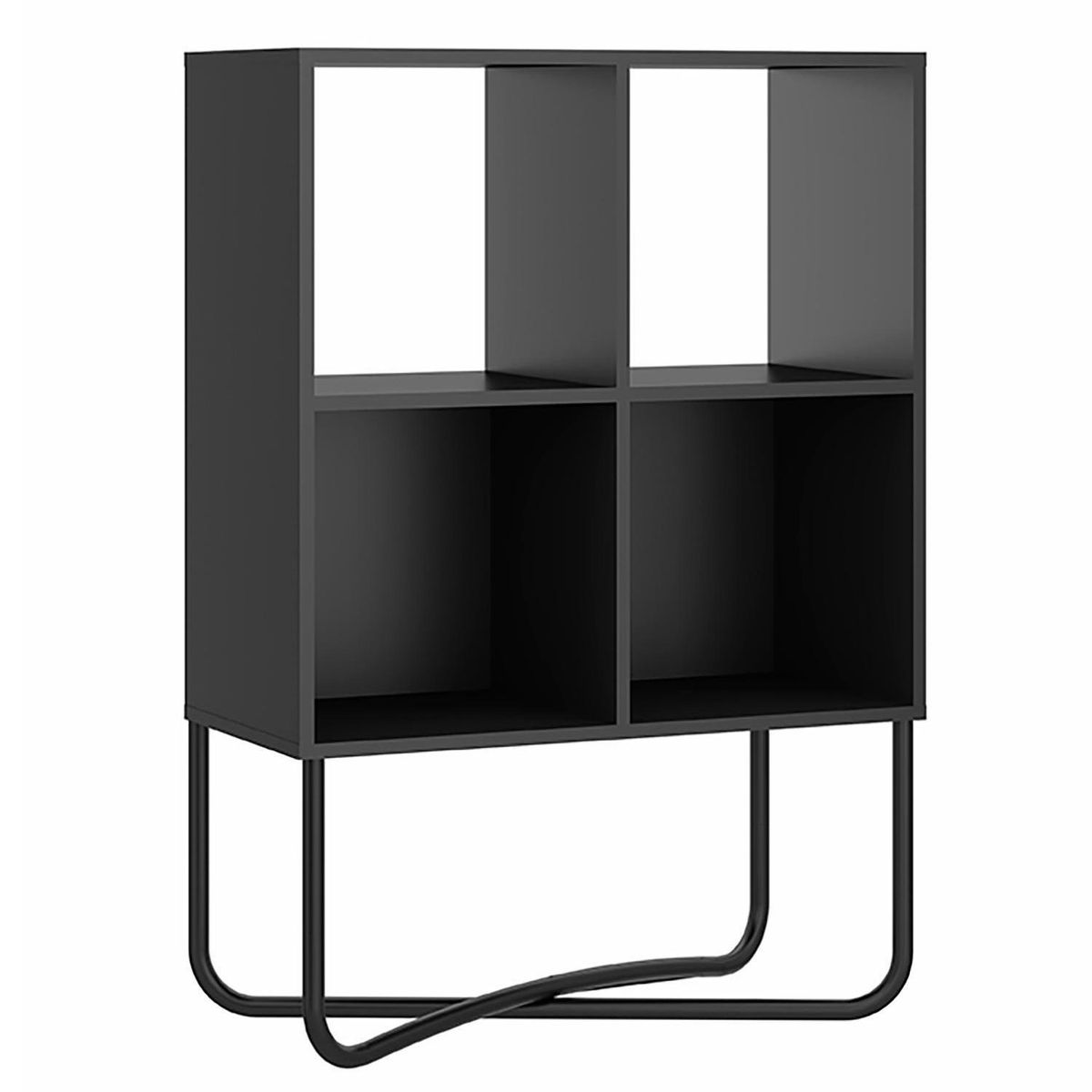 HOGA - Estante Connect MDP 2 Nivel(es) 70x100x36 cm Negro