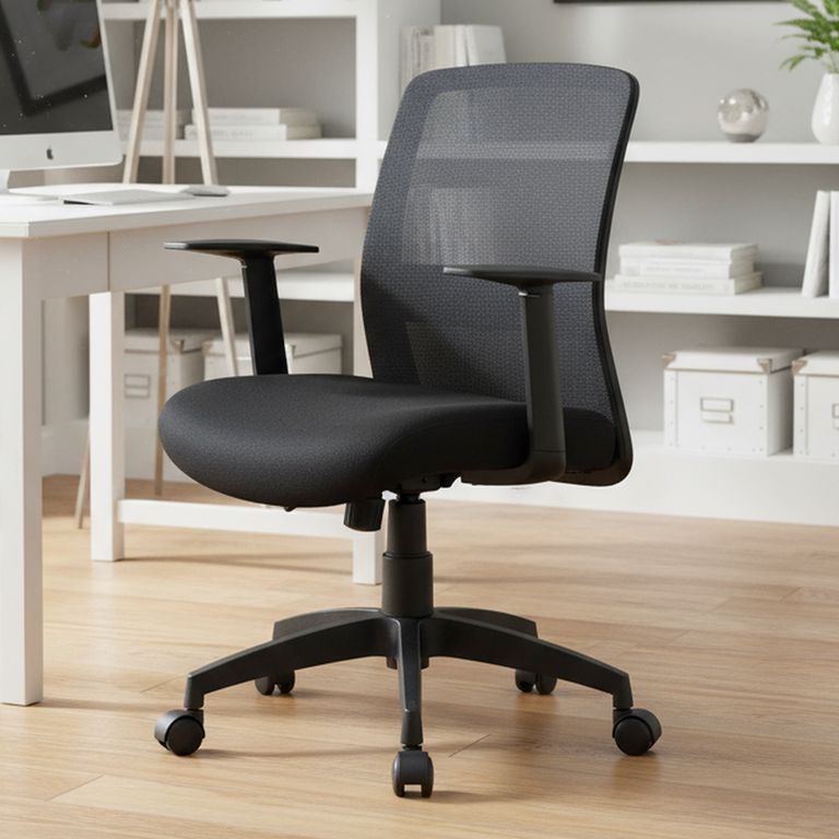 ONE SIT Silla Escritorio Ergonómica Nora Negro