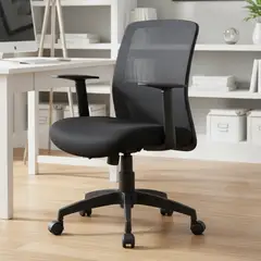 ONE SIT - Silla Escritorio Ergonómica Nora Negro