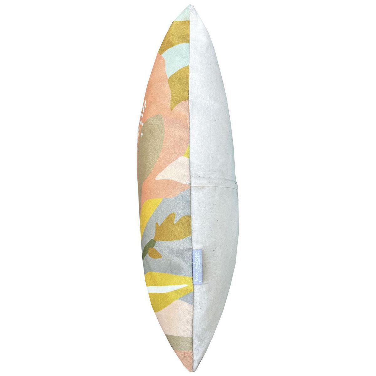 INES JOHNSON - Cojín Floral Abstracto Multicolor 44x44 cm