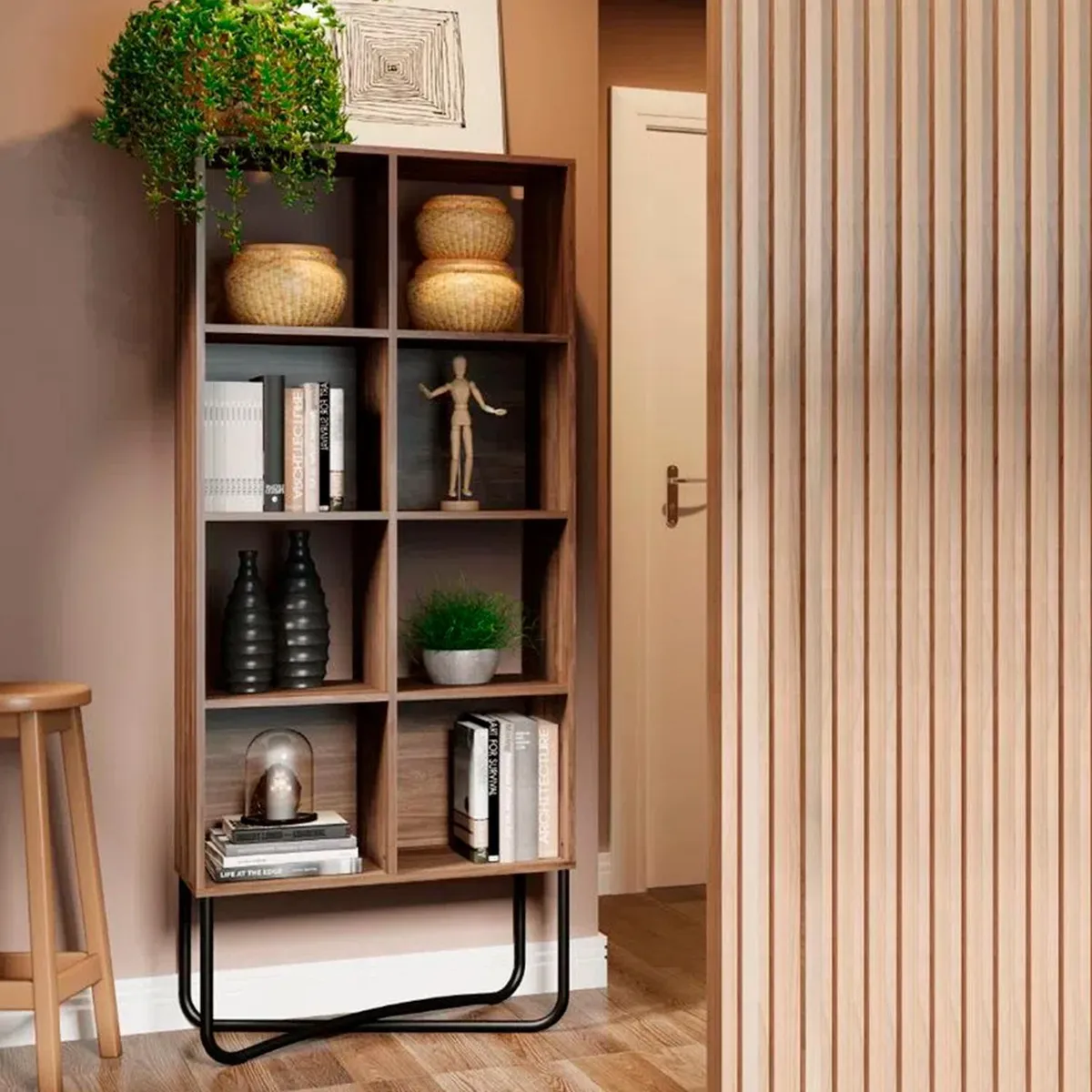 HOGA - Estante Connect MDP 4 Nivel(es) 70x170x36 cm Legno