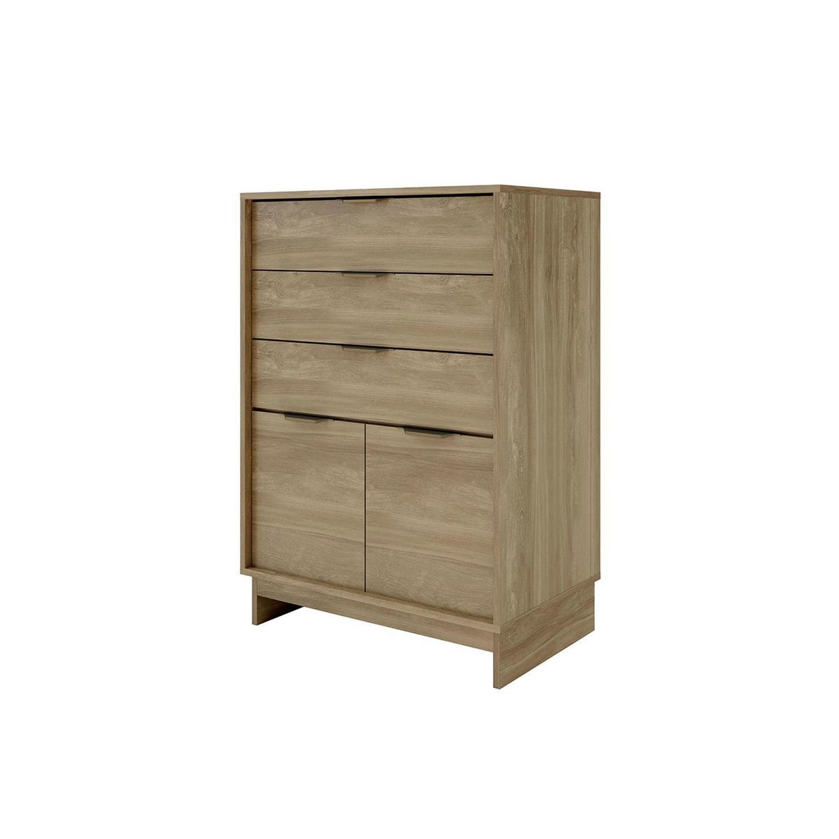 HOGA - Cómoda 5 Cajón(es) Guardian 70x101x45 cm Noce