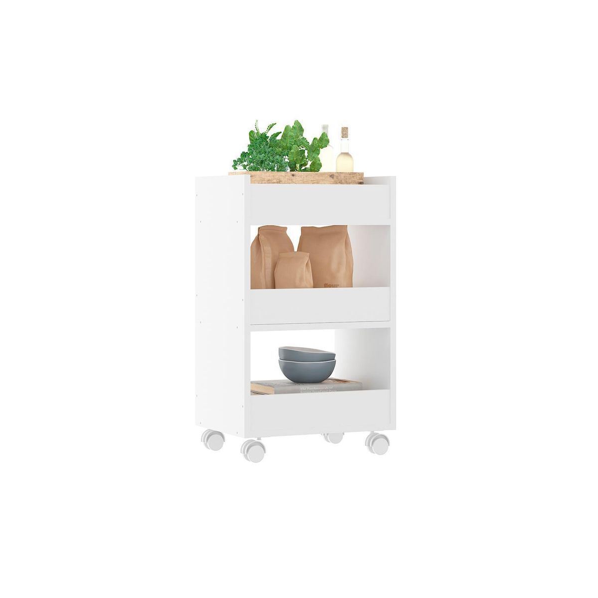 HOGA - Mueble Multiuso Beta Blanco 39xx64 cm