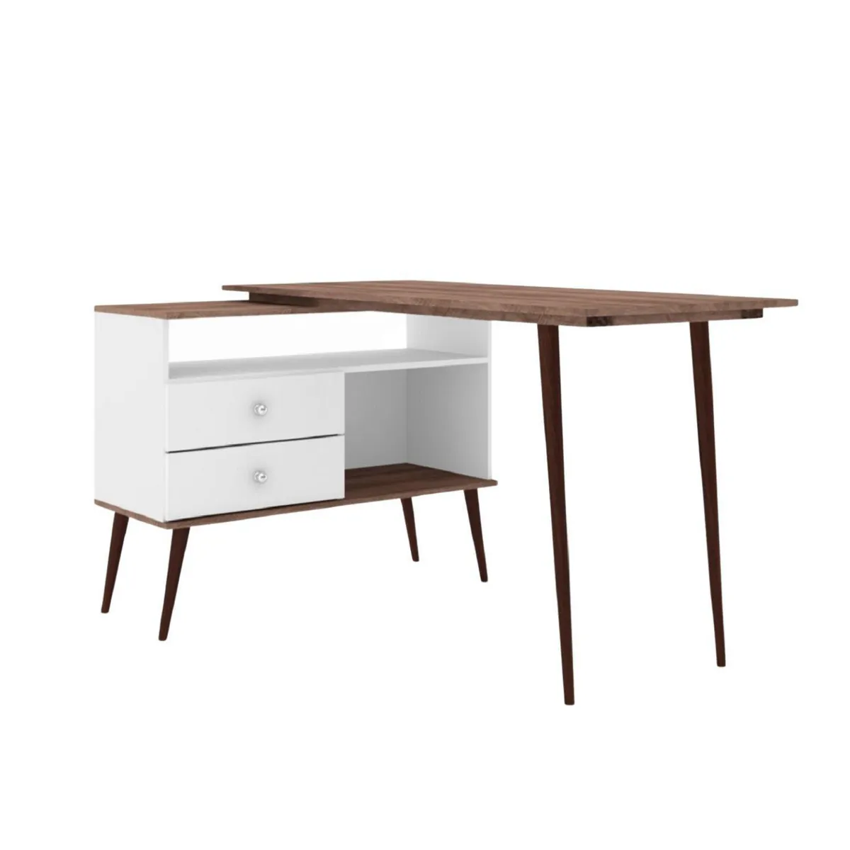 HOGA - Escritorio Lorenzo Blanco 95x78x136 cm