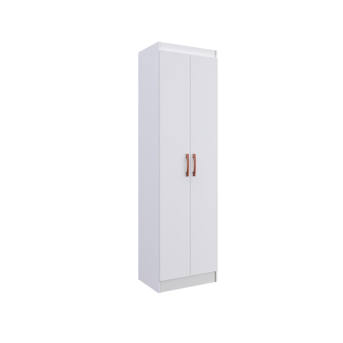 HOGA - Clóset 2 Puerta(s) 4 Repisa(s) 52x183x36 cm Blanco