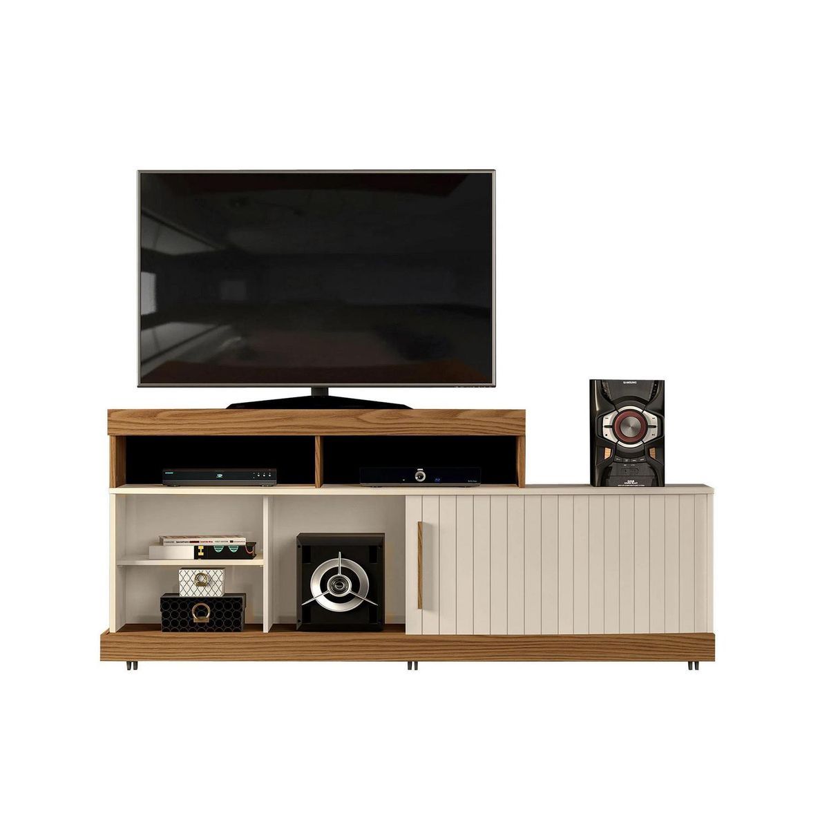 ALTAVISION - Rack TV 47 " Scala Blanco 160x72x40 cm