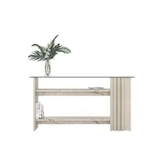 ALTAVISION - Arrimo Frizz Blanco crema 150x34.5x78.5 cm