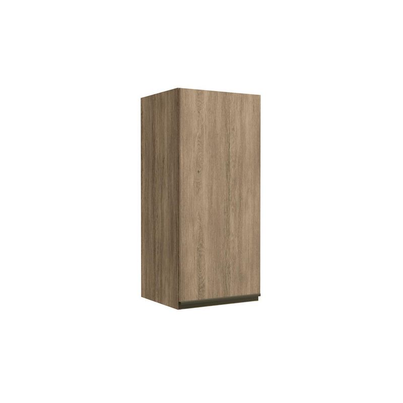 HOGA - Mueble aéreo 90x40cm con puerta maxxi nogal