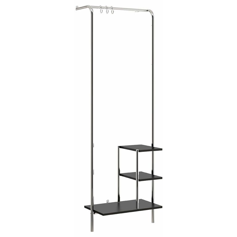 HOGA Estante Connect MDP 3 Nivel(es) 60x181x44 cm Cromado
