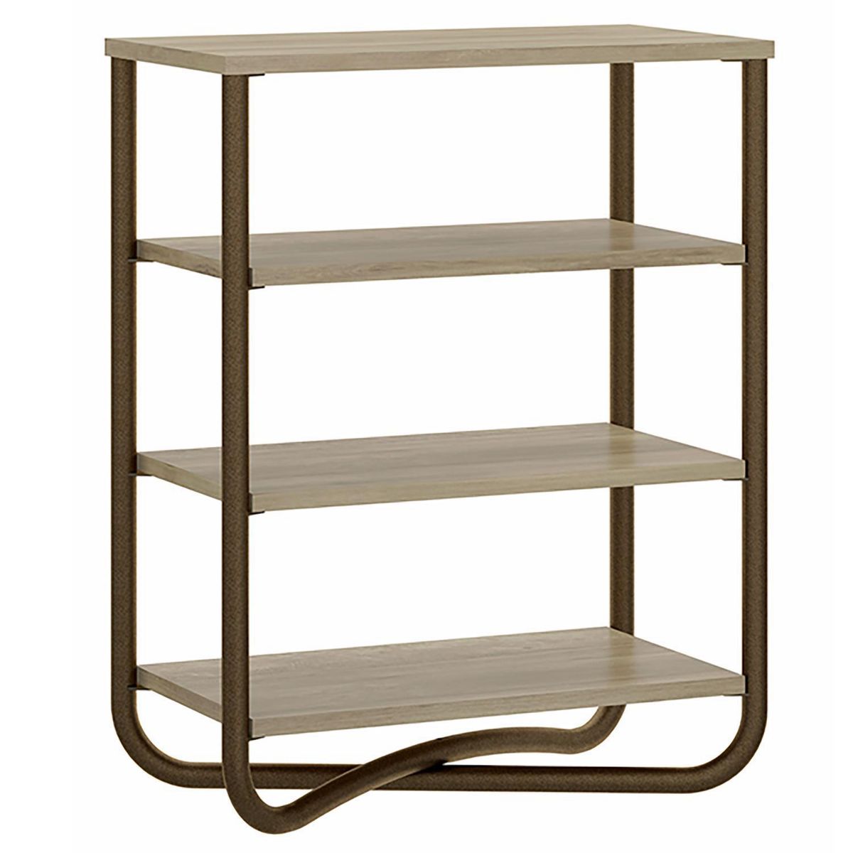 HOGA - Estante Connect MDP 3 Nivel(es) 50x64x28 cm Café