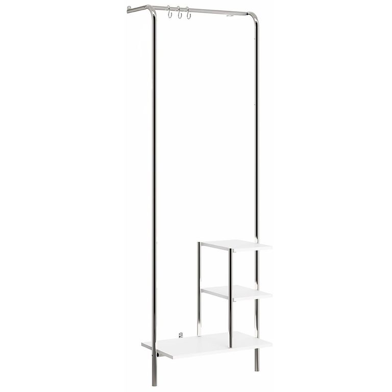 HOGA Estante Connect MDP 3 Nivel(es) 60x181x44 cm Blanco
