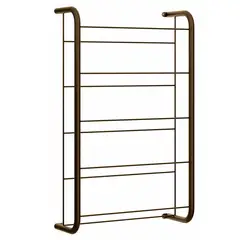 HOGA - Estante Connect MDP 4 Nivel(es) 50x81x19 cm Oro Envejecido