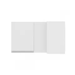 HOGA - Estante Elena MDP 1 Nivel(es) 94x54x32 cm Blanco