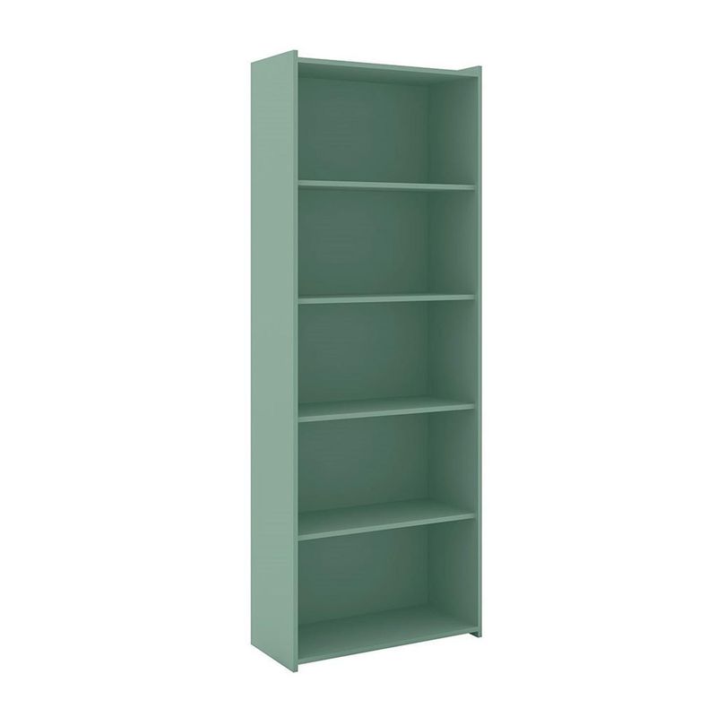 HOGA - Librero Big Malmo MDP 5 Nivel(es) 70x182x30 cm Oliva