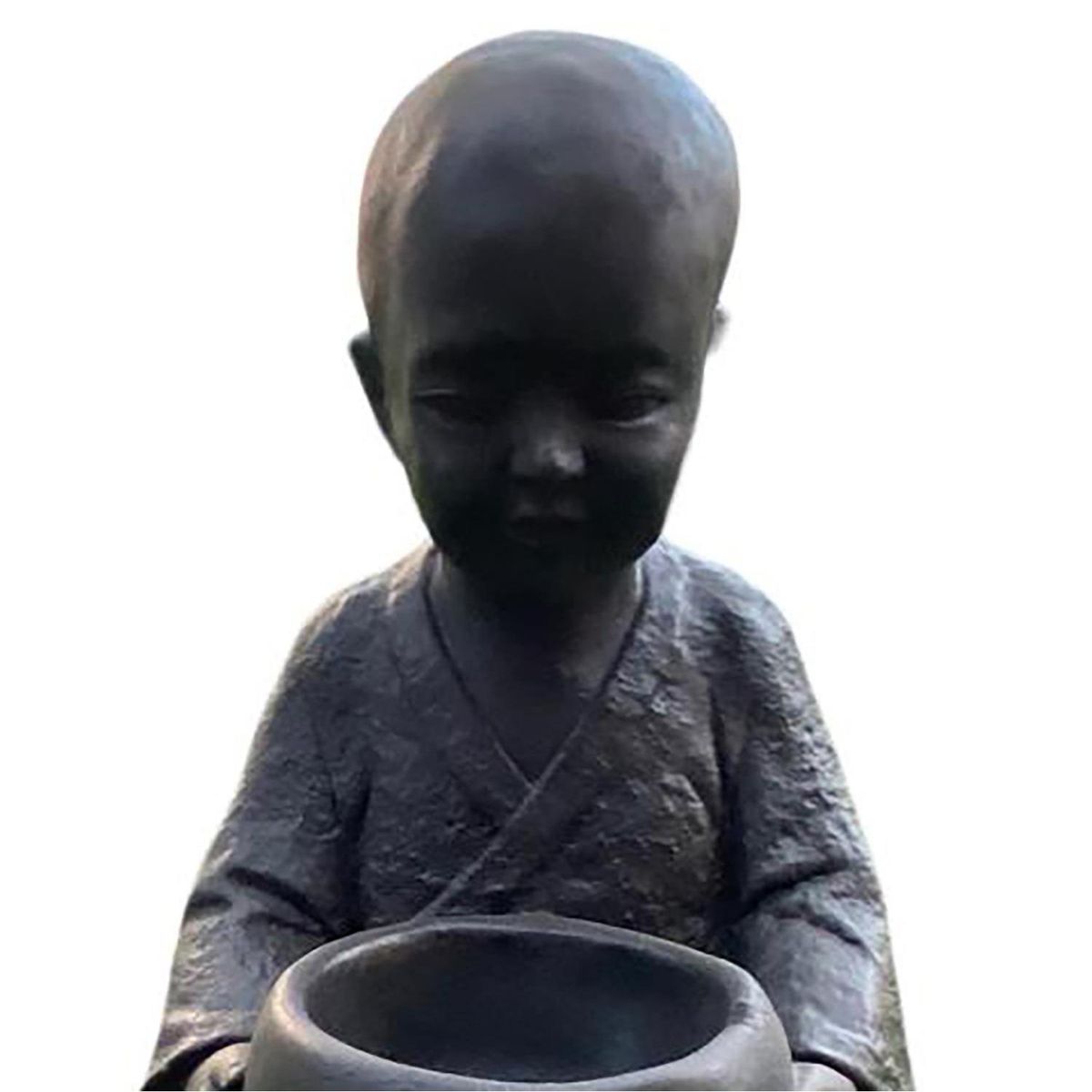 SAT NAM INSPIRES - Buda Cuenco Monje S black 27 cm