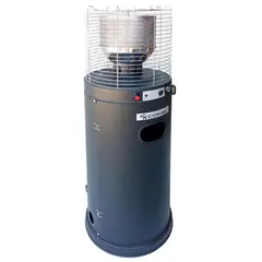 COMBI - Estufa de patio a Gas Acero Negro