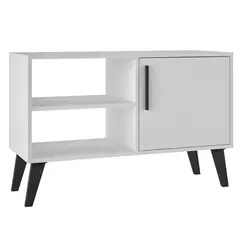 HOGA - Rack TV 32 " Aspen Blanco 90x59x35 cm