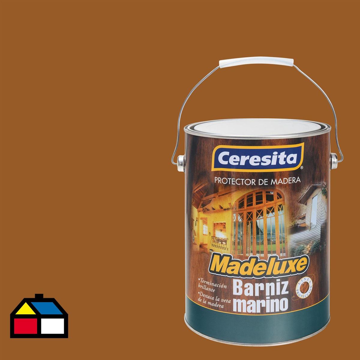 CERESITA - Barniz Marino Brillante 1 galón(es) Roble claro