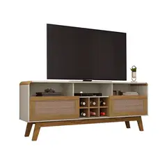 HOGA - Rack TV 65 " Larimar Blanco invierno 108x64x36 cm