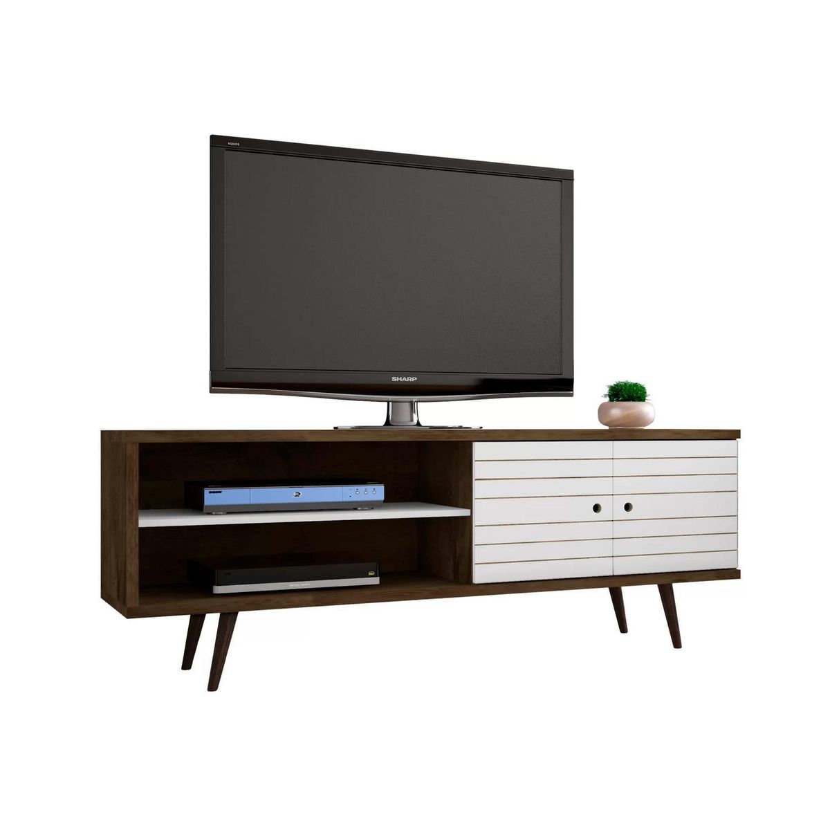 HOGA - Rack TV 70 " Onix Rústico 160x65x39 cm