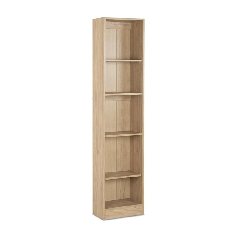 CIC - Librero Moscú Melamina 4 Nivel(es) 40x180x25 cm Olmo Alpino