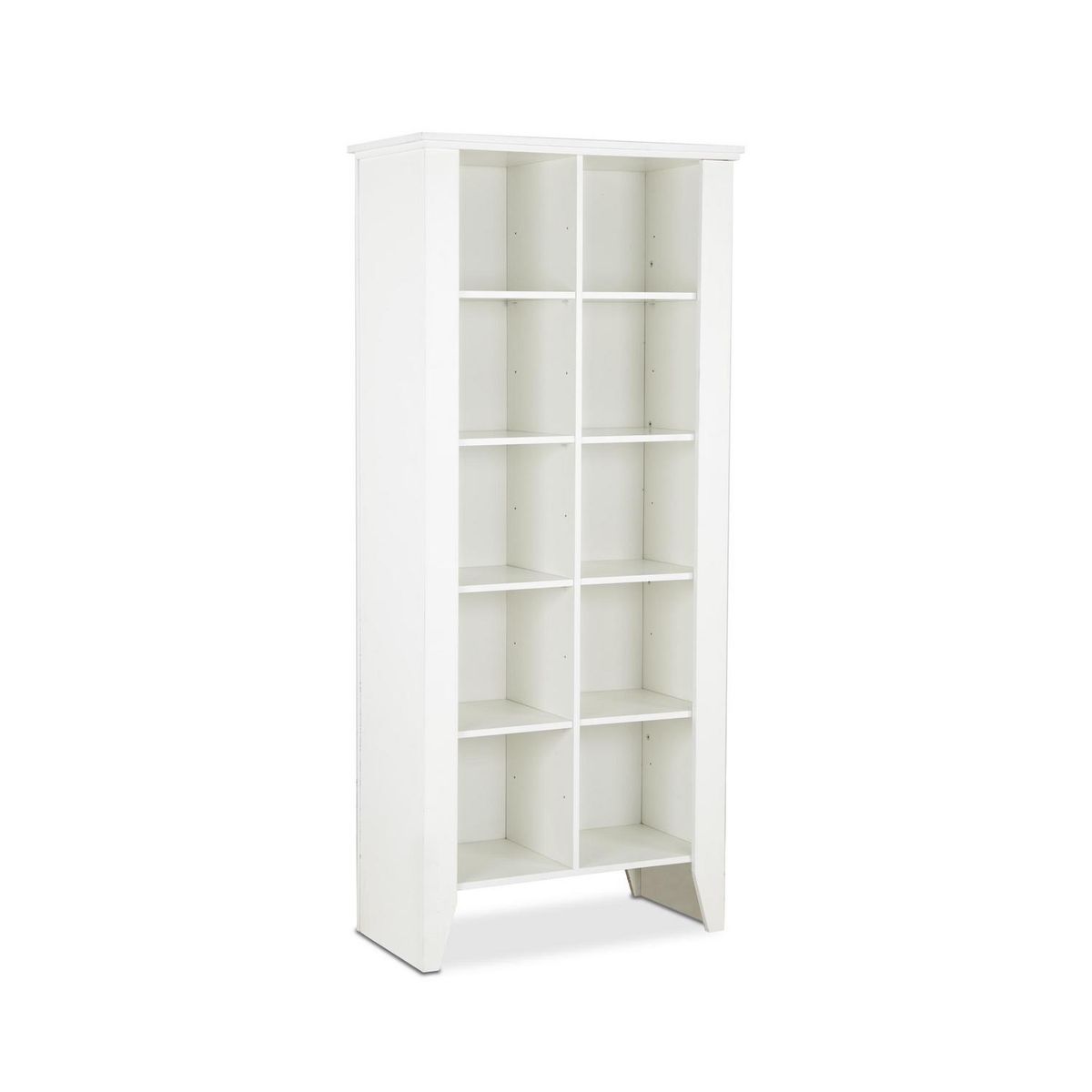 CIC - Librero Praga Melamina 8 Nivel(es) 80x180x40 cm Blanco