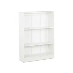 CIC - Librero Moscú Melamina 2 Nivel(es) 80x112x25 cm Blanco