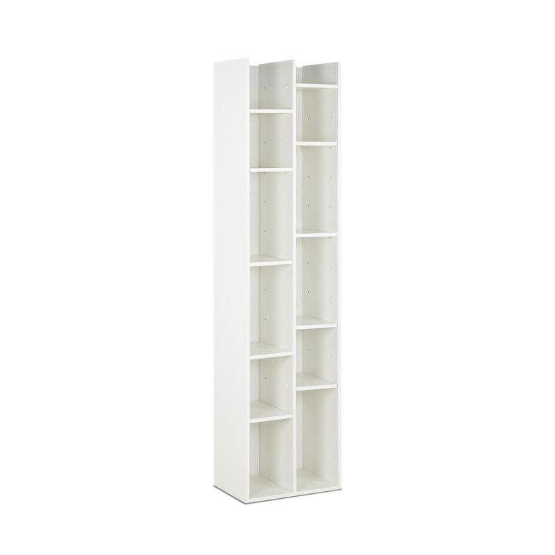 CIC - Librero Sucre Melamina 10 Nivel(es) 44x180x30 cm Blanco