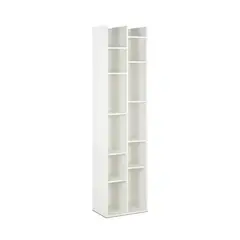 CIC - Librero Sucre Melamina 10 Nivel(es) 44x180x30 cm Blanco