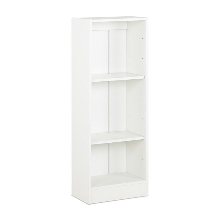 CIC Librero Moscú Melamina 2 Nivel(es) 40x112x25 cm Blanco
