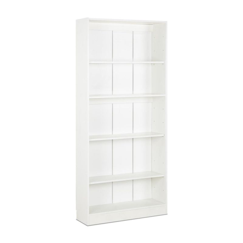 CIC - Librero Moscú Melamina 4 Nivel(es) 80x180x25 cm Blanco