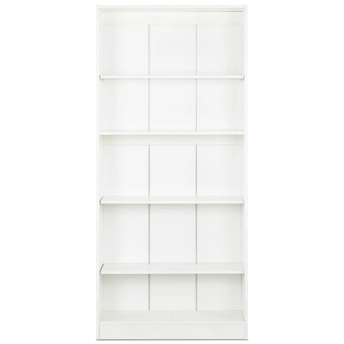 CIC - Librero Moscú Melamina 4 Nivel(es) 80x180x25 cm Blanco