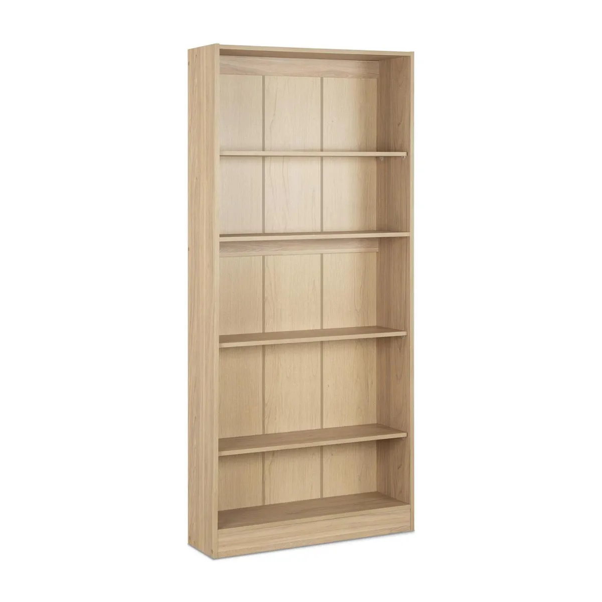 CIC - Librero Moscú Melamina 4 Nivel(es) 80x180x25 cm Olmo Alpino