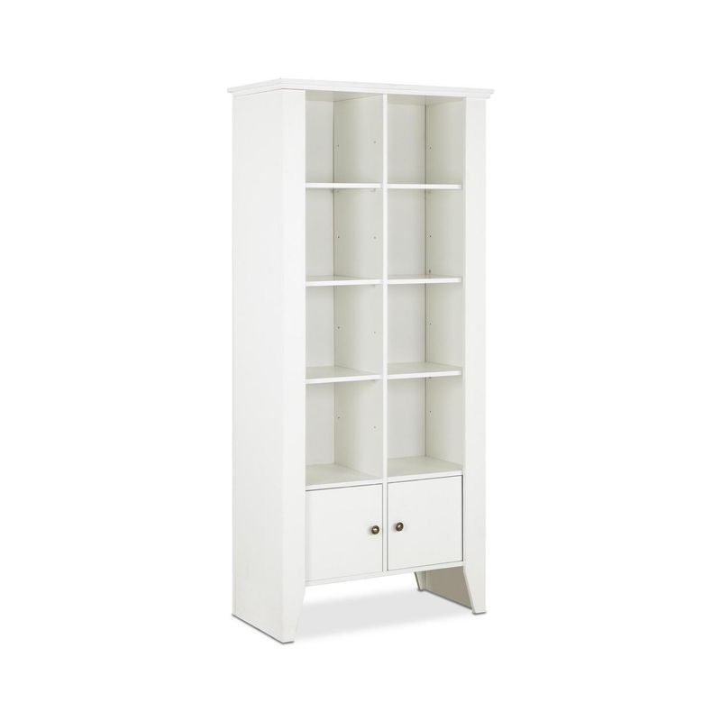 CIC - Librero Praga Melamina 6 Nivel(es) 80x180x40 cm Blanco