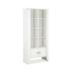 CIC - Librero Praga Melamina 6 Nivel(es) 80x180x40 cm Blanco