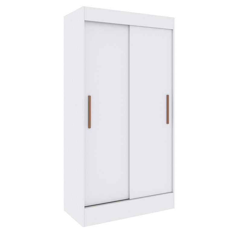 Clóset Lyon 2 Puerta(s) 2 Cajón(es) 3 Repisa(s) 104x200x50 cm Blanco