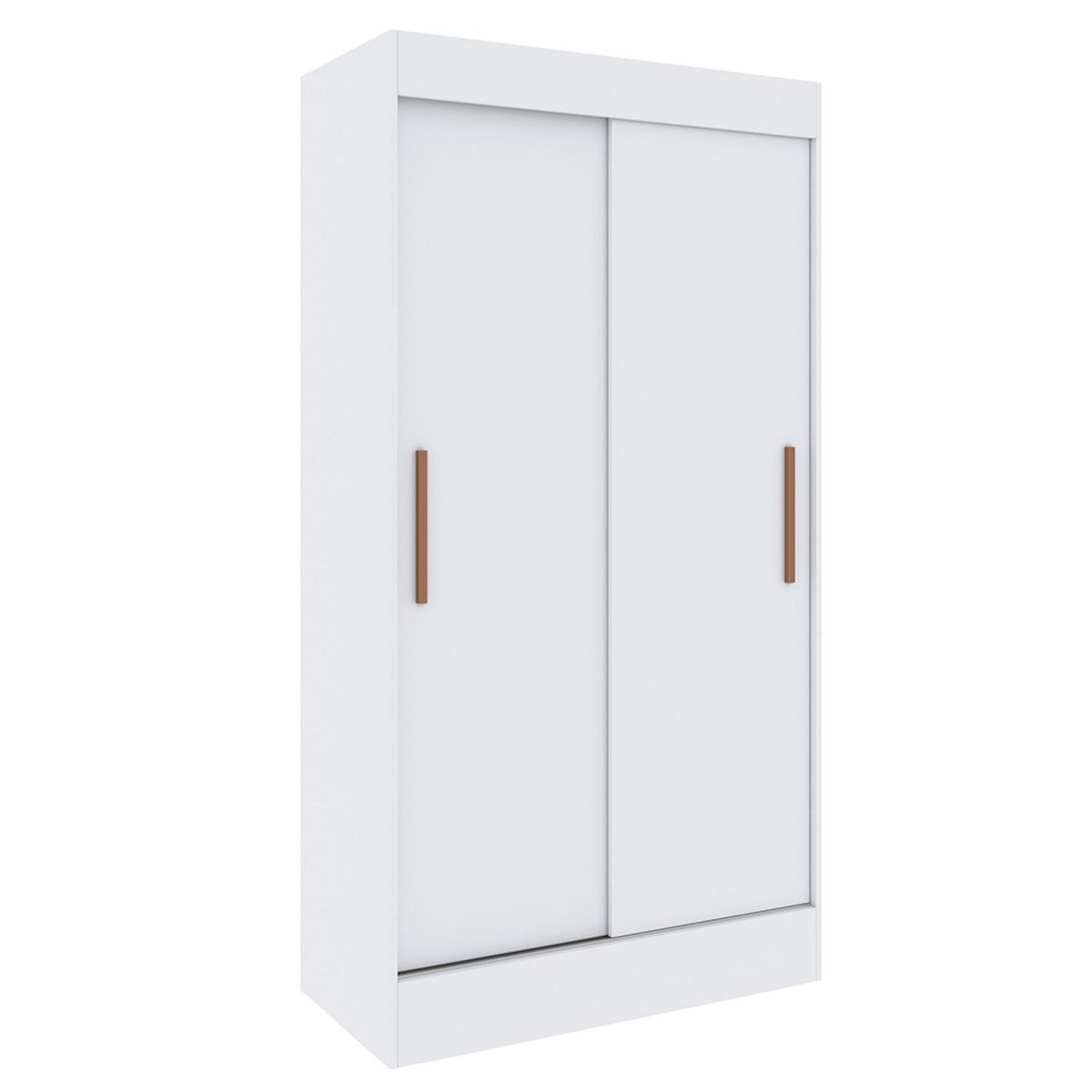 HOGA - Clóset Lyon 2 Puerta(s) 2 Cajón(es) 3 Repisa(s) 104x200x50 cm Blanco