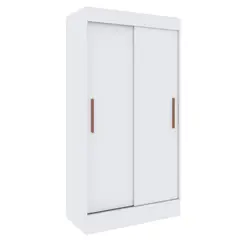 HOGA - Clóset Lyon 2 Puerta(s) 3 Repisa(s) 104x200x50 cm Blanco