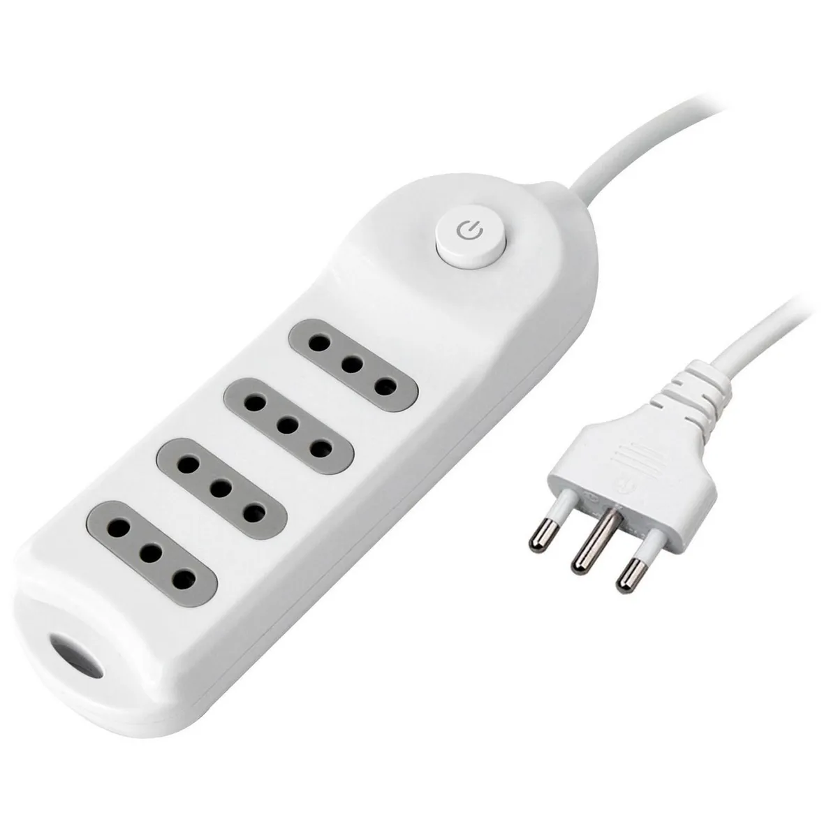 HALUX - Alargador 4 Toma(s) 1.5 m Blanco