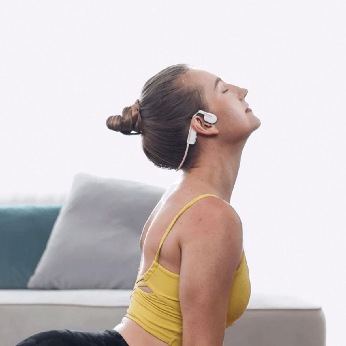 SHOKZ - Audífono Bluetooth Openmove Rosado