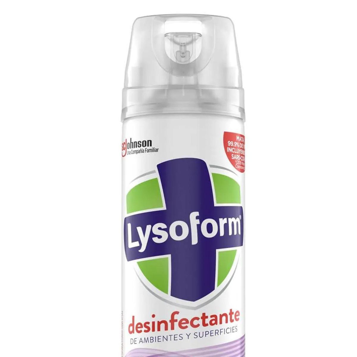 LYSOFORM - Desinfectante Lysoform Aerosol Lavanda 360 ml Elimina 99.9% Bacterias
