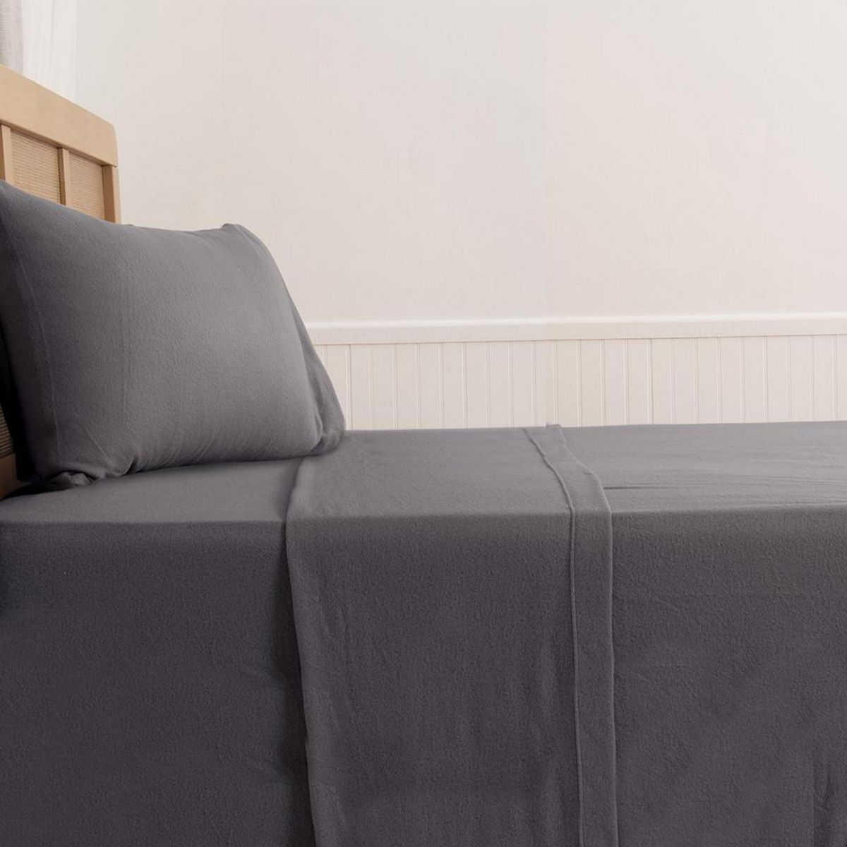 SOHOME - Sábana Liso 1.5 plazas Marengo