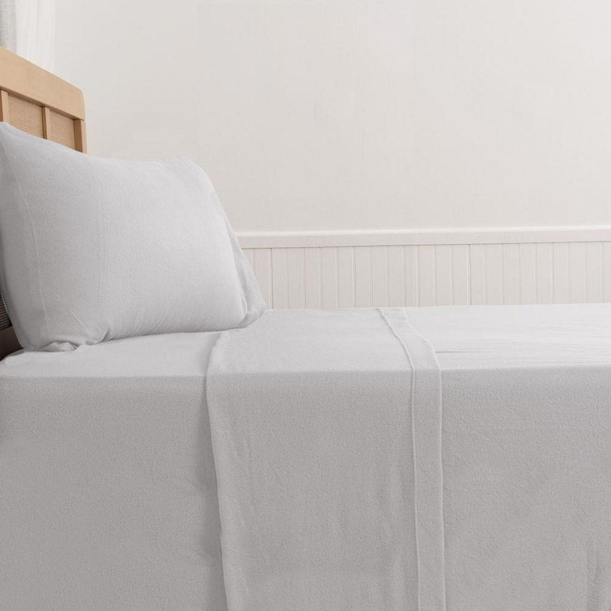 MASHINI - Sabana Polar Lisa 1.5 Plazas Gris