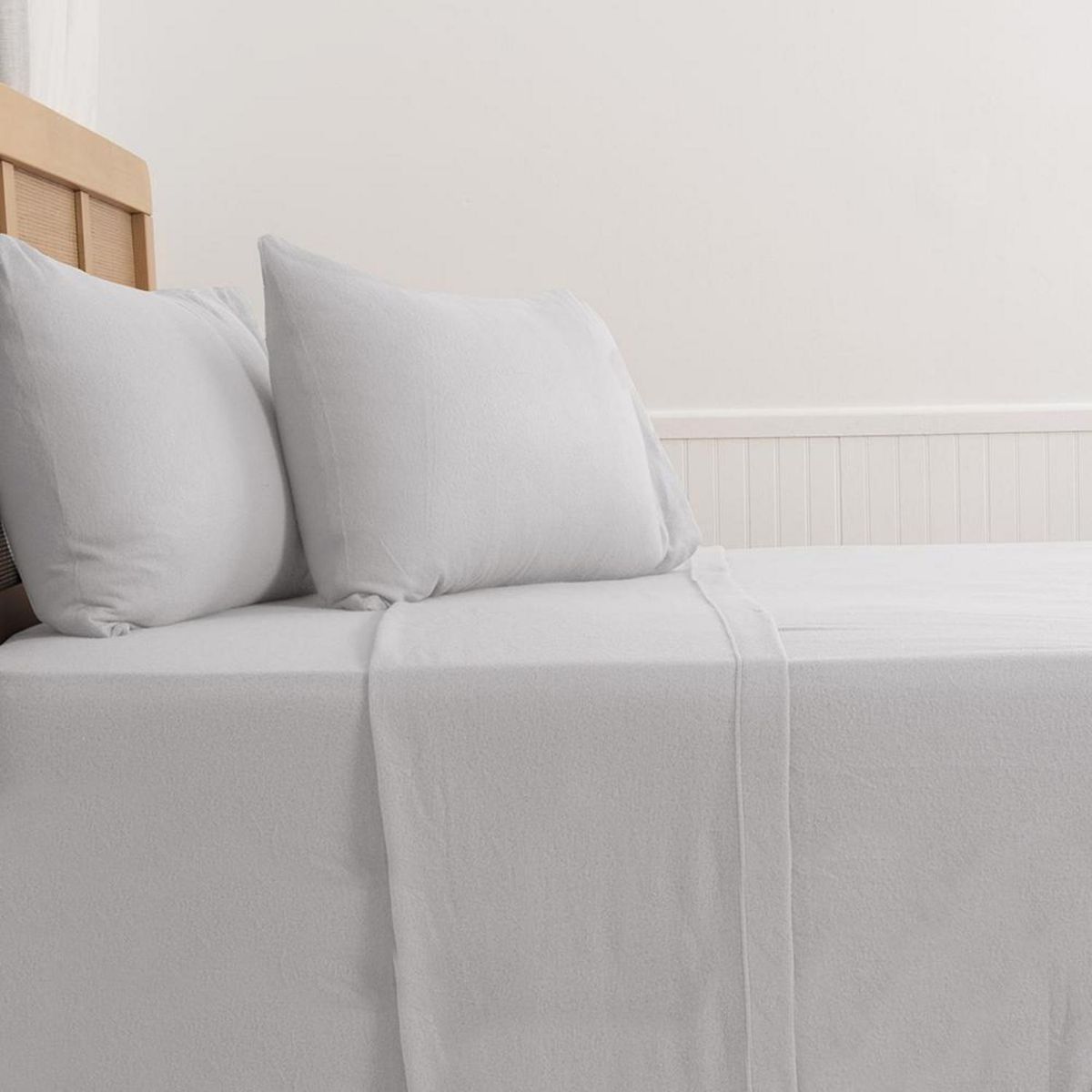 MASHINI - Sábana Liso King Gris