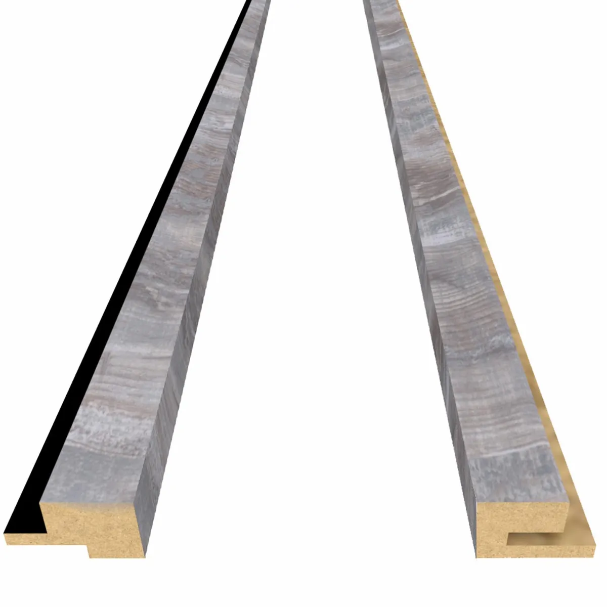 HOLZTEK - Terminación Revestimiento Ranurado 5.3x240 cm Old Pine 0.12 m2