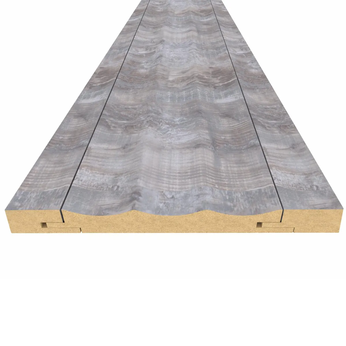 HOLZTEK - Terminación Revestimiento Ranurado 5.3x240 cm Old Pine 0.12 m2